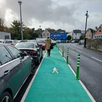 Mayo councillor welcomes new pedestrian routes in Castlebar car parks
