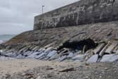 The damage to Lecanvey Pier was highlighted by Cllr Chris Maxwell