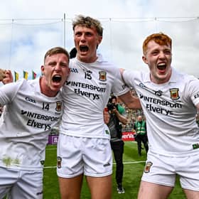 Mayo's Ryan O'Donoghue, Kobe McDonald and Darragh Beirne have all won All-Star's after an excellent 2026 season with Mayo. Pic: Sportsfile.