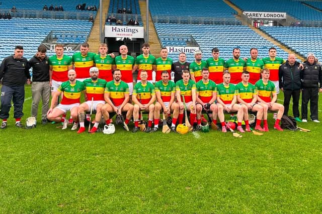 Pictured is the Moytura side before their Junior Championship Final against Claremorris.