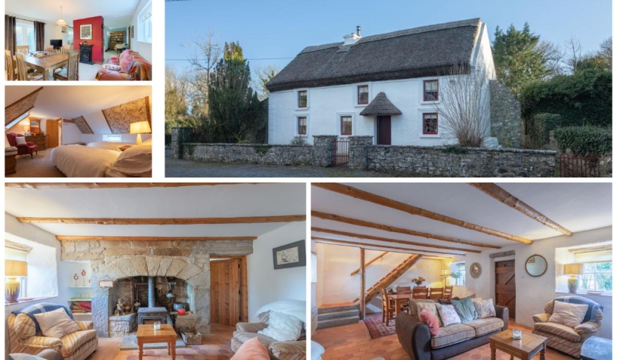 PICTURES Unique Mayo home with thatched roof and modern extension for