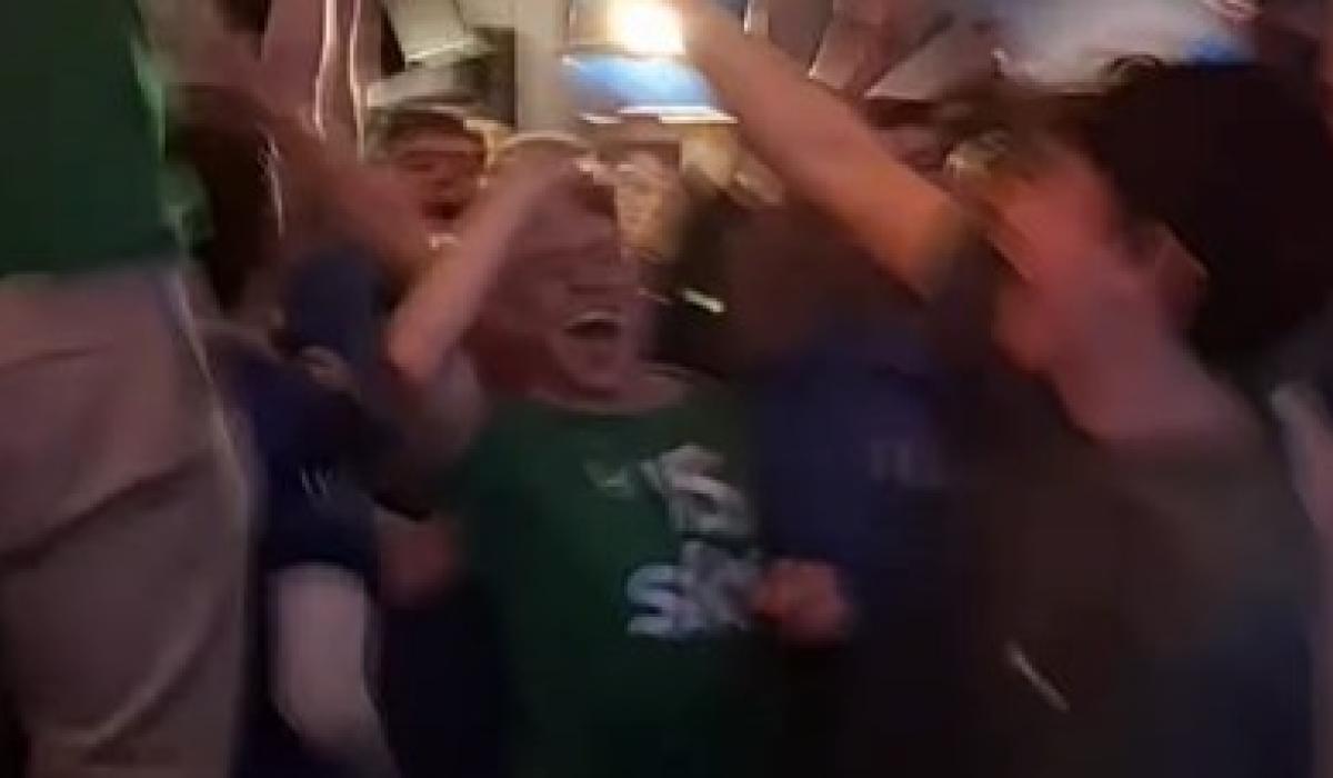WATCH: Mayo pub goes mad as Troy Parrott scores Ireland winner against Hungary