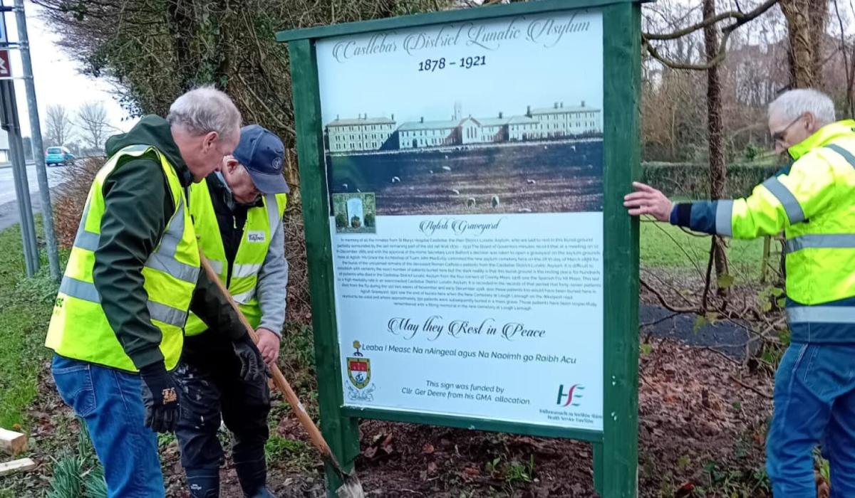 Mayo History Spotlight: Information Board Unveiled at Aglish Graveyard in Castlebar