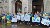 Westport shows solidarity with Ukraine at church gathering