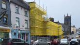 Work has started on the demolition of a derelict building in Castlebar
