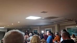 WATCH: Re-elected Ger Deere getting lifted into the air