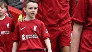 Dream comes true as Islandeady schoolboy is Anfield mascot