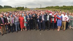 Taoiseach cuts the ribbon on new N5 dual carriageway