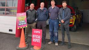 'We will stay at this as long as it takes' – No end in site for firefighters strike