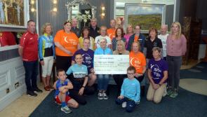 Westport Relay For Life present cheque to Irish Cancer Society
