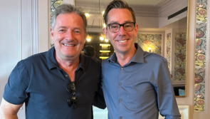 Ryan Tubridy fans in overdrive as he starts 'new series' and is pictured with Piers Morgan
