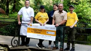Cong Food Village Festival donates €6300 to Charity Cancer Fund for Children