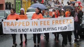 'We’re in the middle of a crisis' - Large crowd marches through Castlebar in protest at government childcare policy