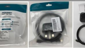 Product recall issued for replacement chargers sold on Amazon