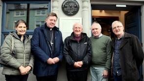Archbishop Duffy unveils plaque in memory of Cardinal John D’Alton