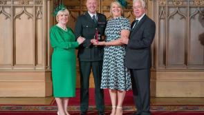 ‘It was a very special day that I will never forget’ – Ballindine man’s son receives prestigious King’s Ambulance Medal