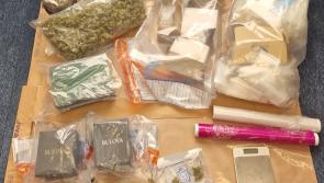 Gardaí seize 'luxury car' and €25,000 of suspected cannabis in search operation