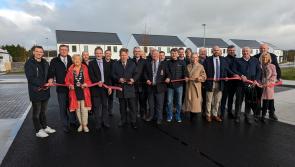 Minister O'Brien opens 50-unit housing estate in Ballina and new fire station in Crossmolina 