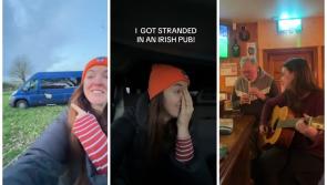 WATCH: Tourist ends up 'stranded' at Mayo pub leading to 'best night' of her trip