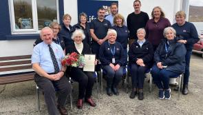 Achill Island lifeboat fundraiser honoured by RNLI for her charity work