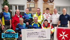 Westport cycling club cycles from Malin to Mizen for Order of Malta