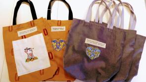 A Westport woman is turning bags into books for Ukrainian refugees