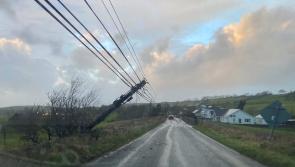 Storm Isha sweeping over Mayo  