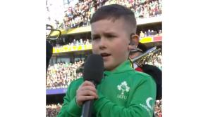 Ireland v Italy Six Nations viewers all say the same thing as Toy Show star sings Ireland's Call at Aviva