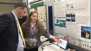 Mayo student's Road Safety research impresses EU Commissioner