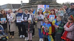 Ukrainians remember fallen soldiers at emotional gathering in Westport