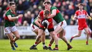 Derry rain on Mayo’s Saint Patrick’s Day parade with five-point win