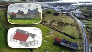 PICTURES: Mayo cottage with planning for stunning extension on sale for €80k but there's a catch