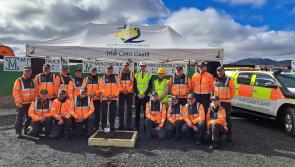 Minister Jack Chambers turns sod on new €6.8m Westport Coast Guard Station