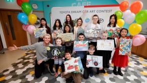 Mayo school girl succeeds in Toyota Dream Car Art contest  