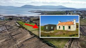 PICTURES: Coastal cottage on two acres with potential to be 'idyllic island home' for €80k