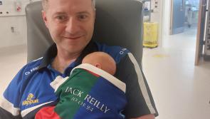 Mayo&rsquo;s newest supporter dons his parents&rsquo; county colours