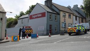 Emergency services at the scene after serious incident at Westport supermarket