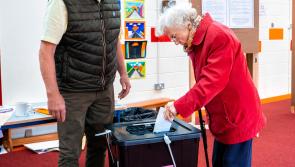 100-year-old Mayo woman votes in elections in Kiltimagh