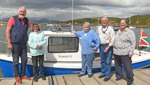 Mayo Sailing Club dedicate new committee boat in memory of Tommy Gibbons