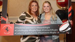 Colts celebrate at the joy of rugby