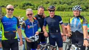 Cycling St Patrick's journey from Down to Mayo