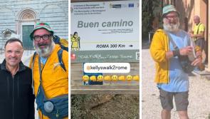 Mayo man close to reaching Rome on 2,200km journey  through Europe for charity