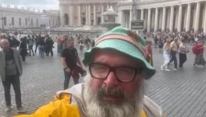 VIDEO: Mayo man reaches Rome after 2,200km charity walk