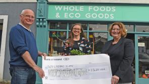 Mayo man donates proceeds from Flower and Shrub Sale to Western Care