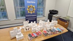Gardaí seize over 800 suspected counterfeit items in Mayo 
