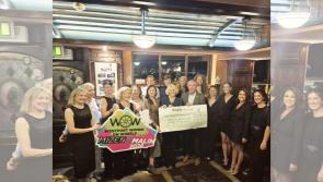 Westport Women on Wheels present cheques to chosen charities