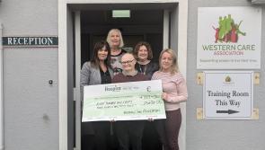 Western Care Association support Mayo Roscommon Hospice Foundation in annual fundraiser