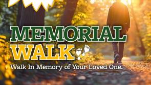 Mayo Roscommon Hospice announce date for annual Memorial Walk and Shine a Light tree lighting ceremony