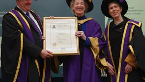 Mary Robinson receives Honorary Doctorate from Atlantic Technological University