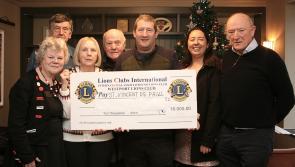 Mayo Lions Club make generous donation to local St Vincent De Paul
